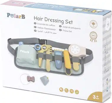 PolarB Polar b kapper set van hout