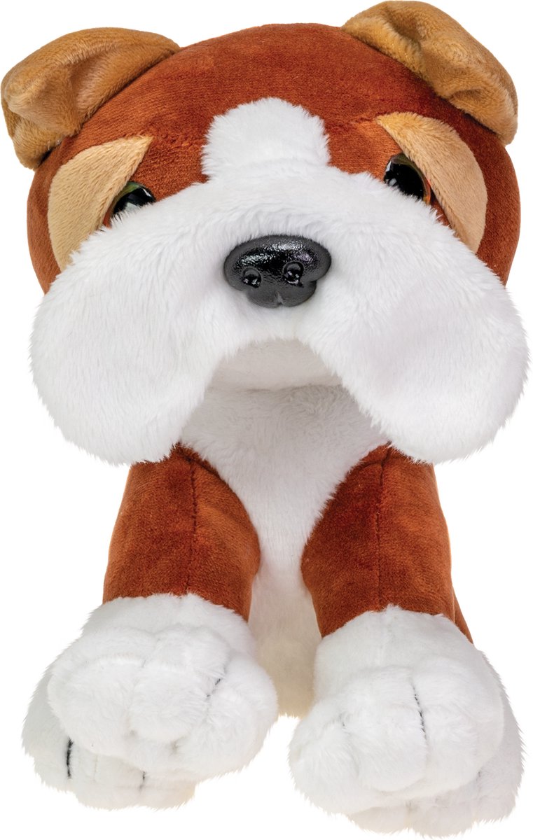 Lumo Stars knuffel - bulldog boss - classic- knuffel - 15cm