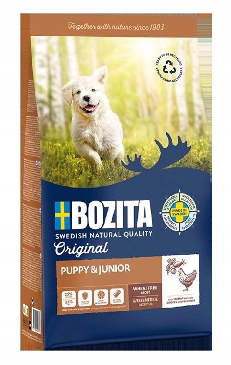 Bozita Vargarda Zweden Bozita original puppy junior