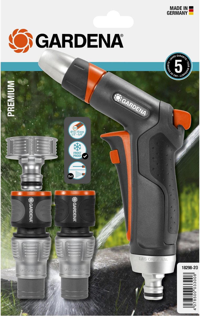 GARDENA premium basis set spuitpistool - incl. armaturen