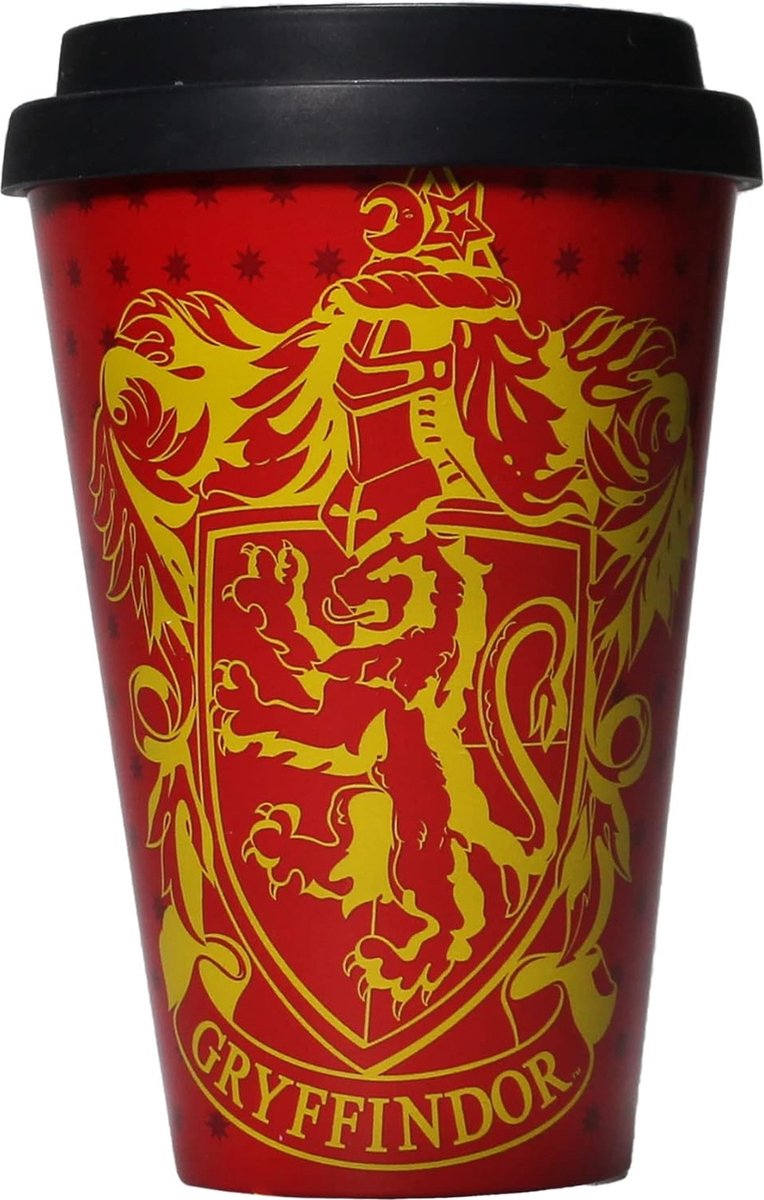 Harry Potter - afdelingen van zweinstein griffoendor rpet reismok 400ml