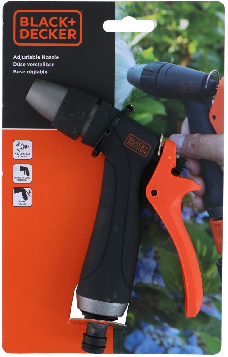Merkloos Sans Marque Sproeikop - regelbaar - tuinaccessoire - multifunctioneel