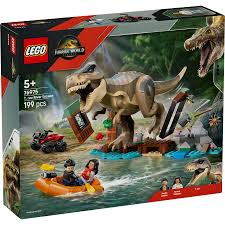 LEGO jurassic world 76975 t. rex rivierontsnapping