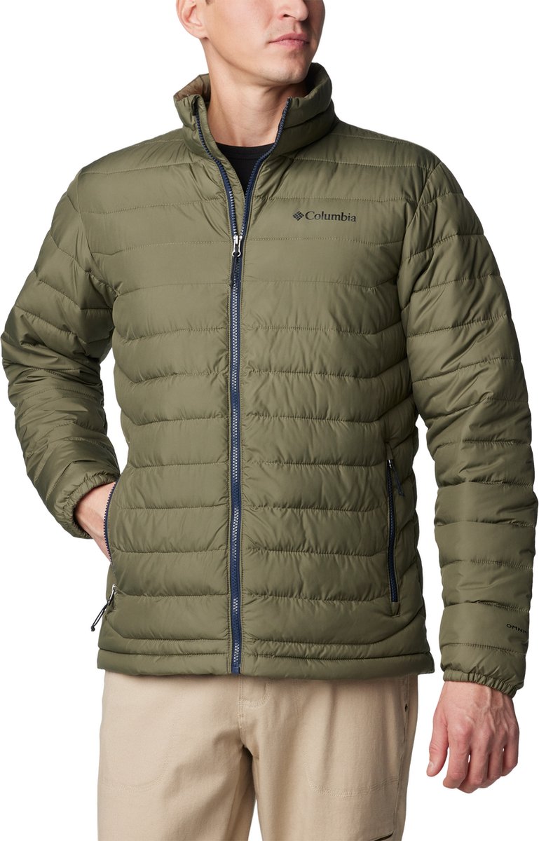Columbia powder lite™ ii jacket men's outdoorjas - stone green - maat s