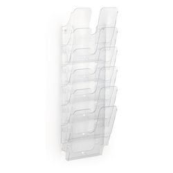 Brochurehouder Durable Flexi Plus 6 A4 transparant