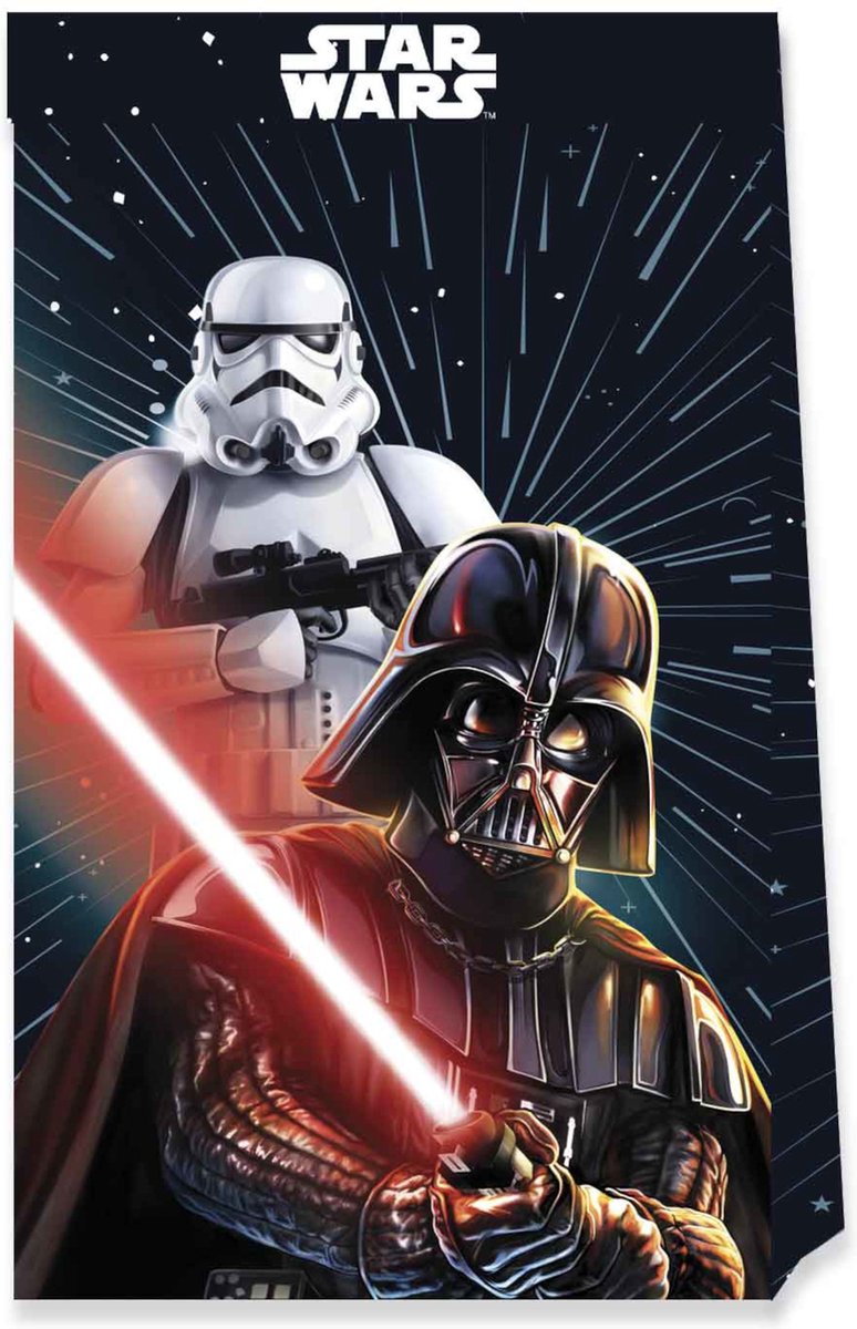 Procos Vegaoo - 4 star wars galaxy papieren zakken 22 x 13 cm