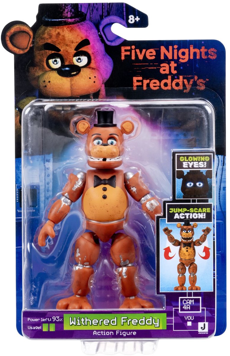 Jazwares Five nights at freddys core figure pack - withered freddy