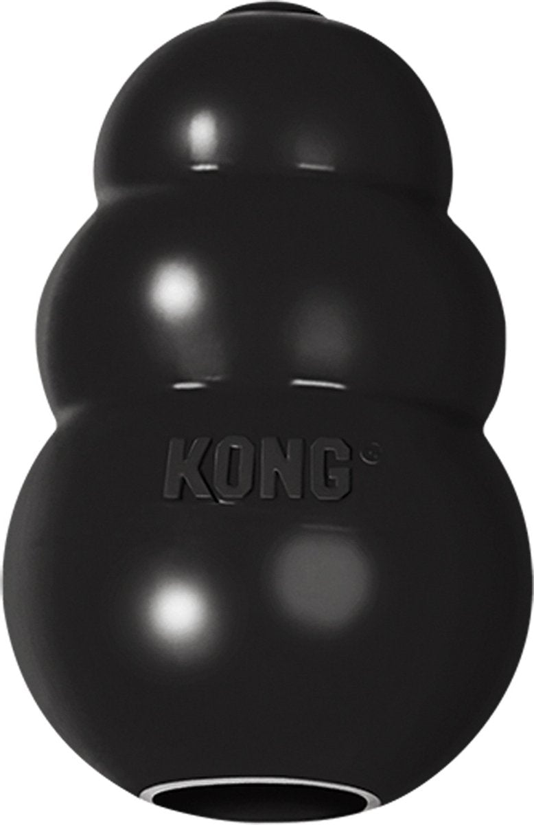 Kong extreme – honden speelgoed – rubber – zwart - xxl - vanaf 38+ kg