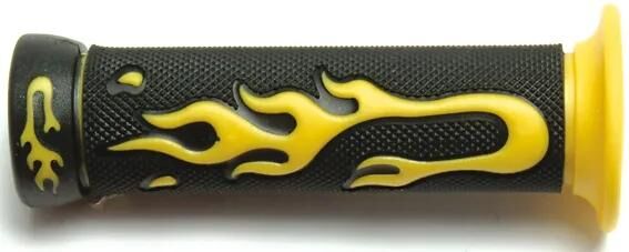 VPARTS griffgummi flamme pr. retaining loops yello tnt flame decor, 623am