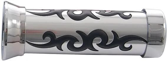 ONE griffgummi tribal pr. retaining loop triba chrome-black
