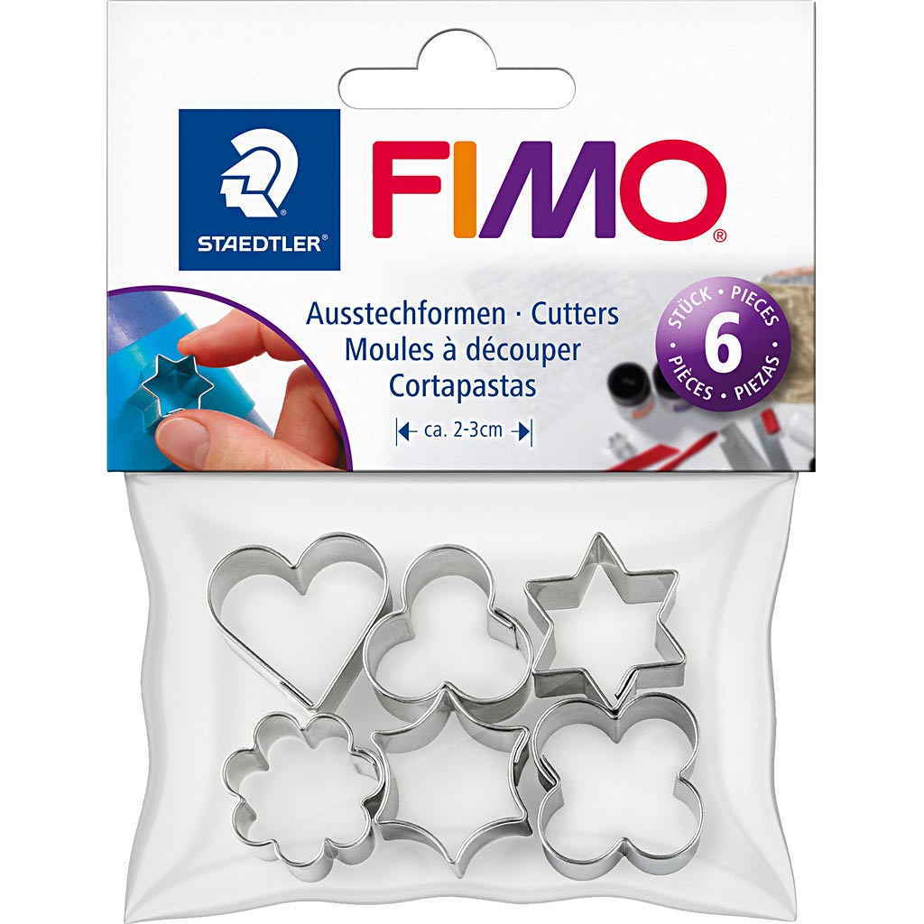 Fimo Https: www.cchobby.nl r-uitsteekvormen-6-stuk-1-doos