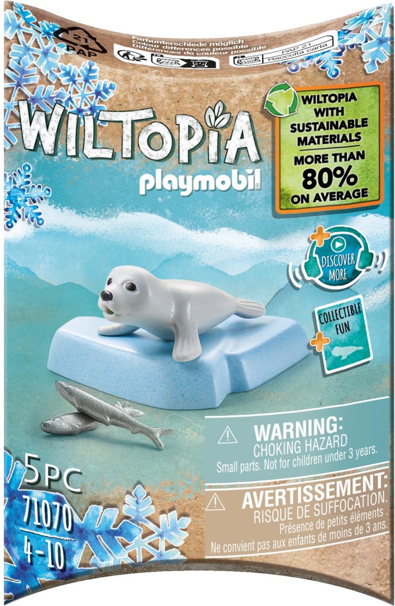 PLAYMOBIL wiltopia baby zeehond - 71070