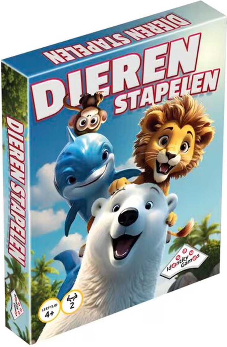 Identity Games Dieren stapelen spel - 2 spelers
