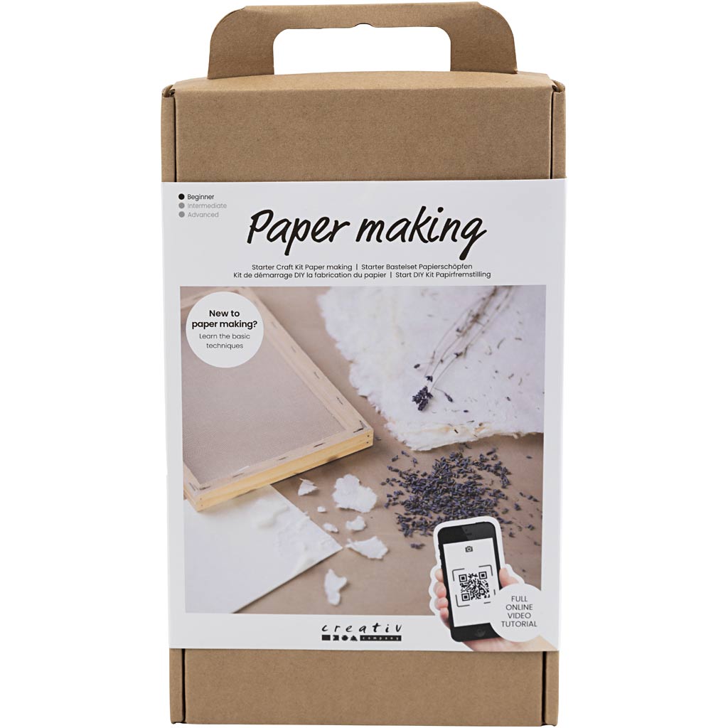 Creativ Company Https: www.cchobby.nl starter-hobbyset-papier-maken-1-doos