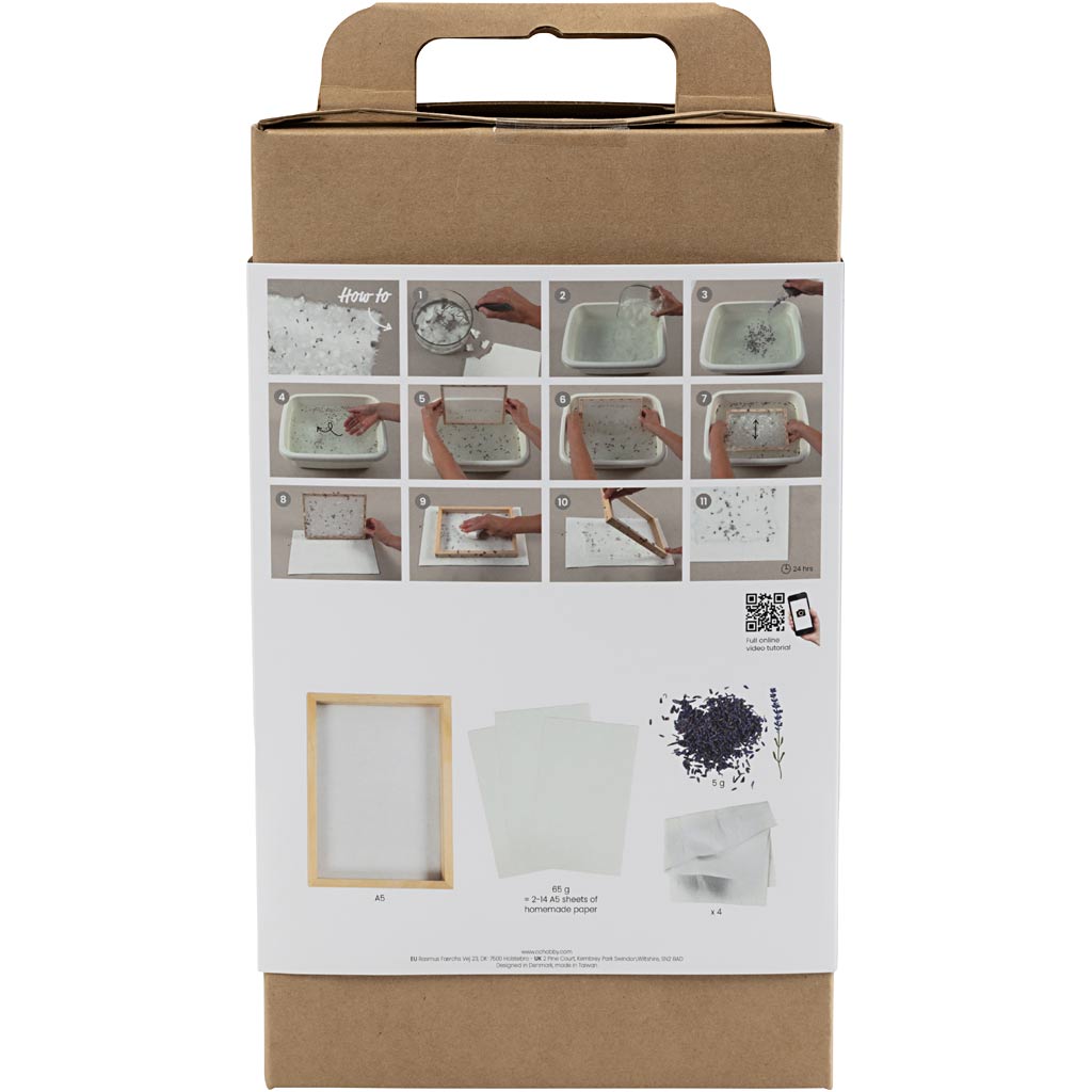 Creativ Company Https: www.cchobby.nl starter-hobbyset-papier-maken-1-doos