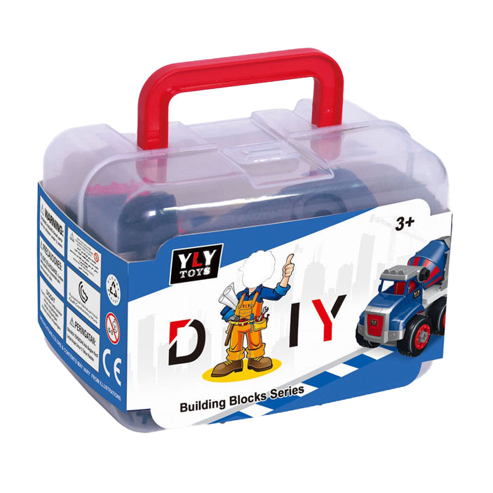 Lobbes Speelgoed BV Bouwvoertuig in opbergbox