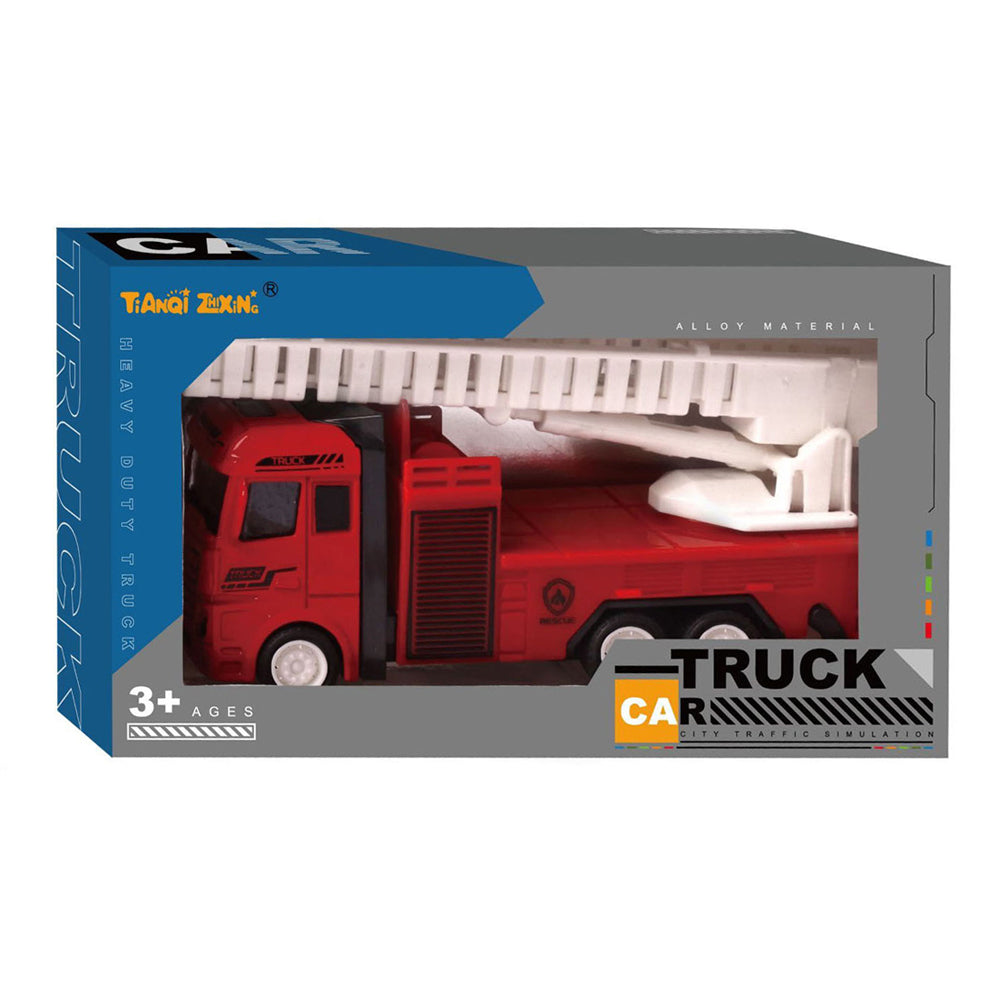 Lobbes Pull back truck rood
