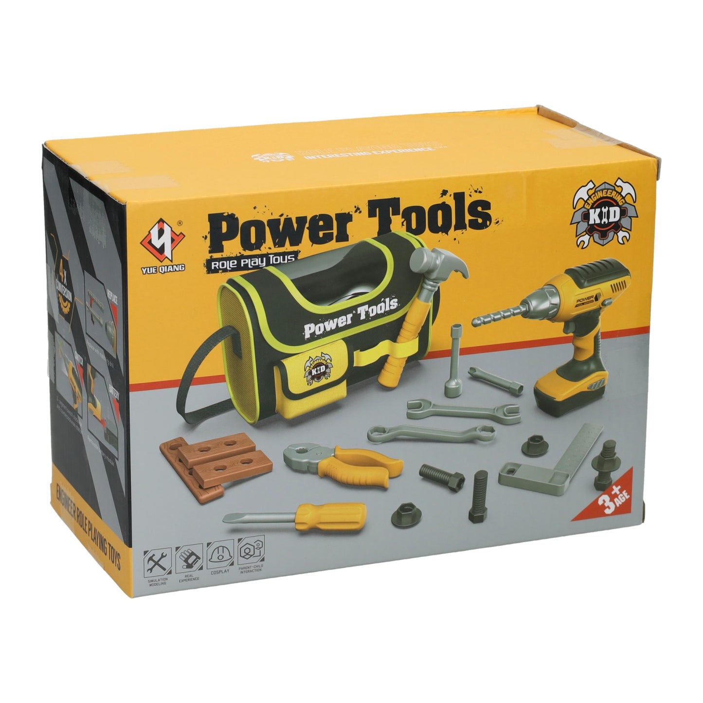 Lobbes Speelgoed BV Power tools luxe gereedschapkist