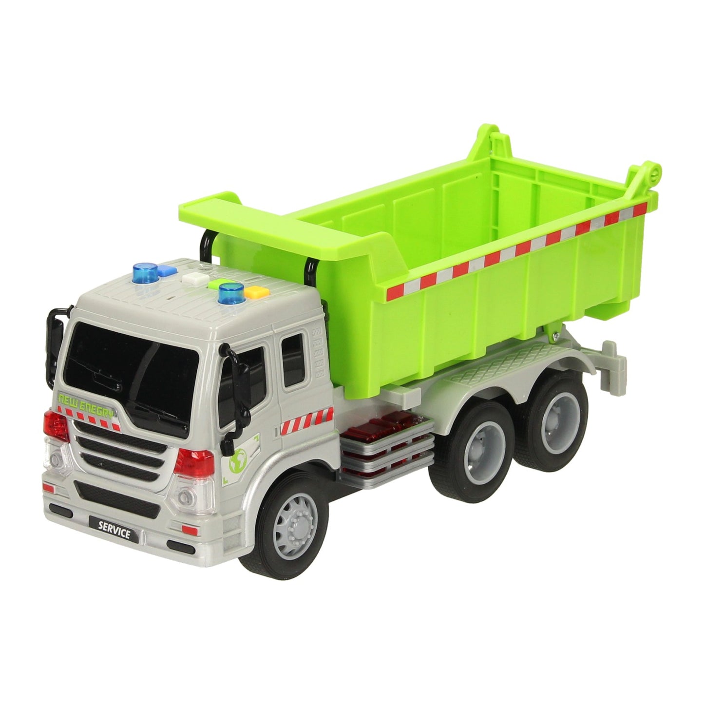 Lobbes Speelgoed BV Truck met kiepwagen met licht en geluid