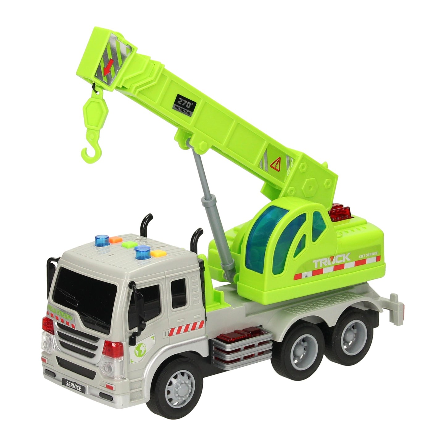 Lobbes Speelgoed BV Truck met haakarm met licht en geluid