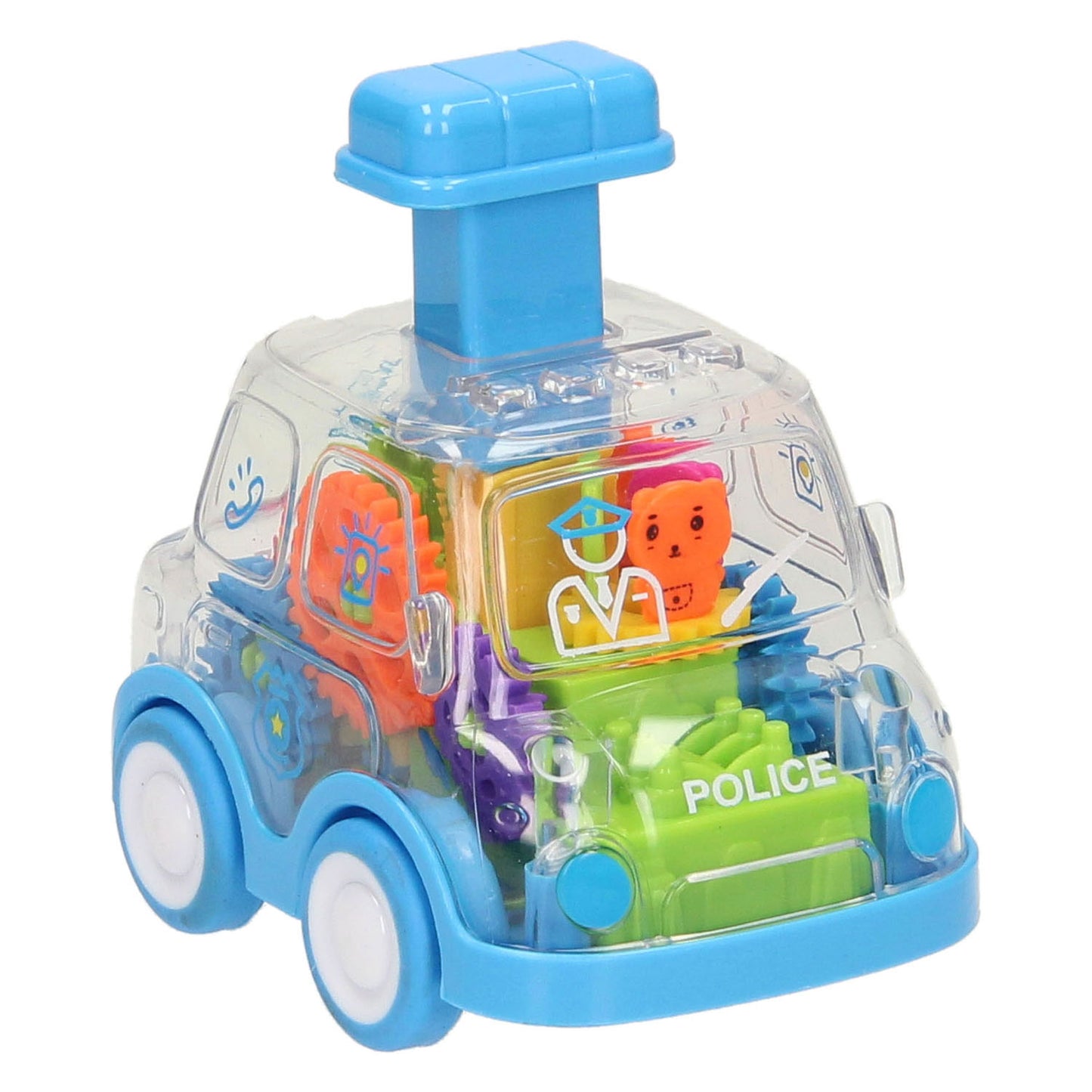 Abi Press en go tandwielen auto