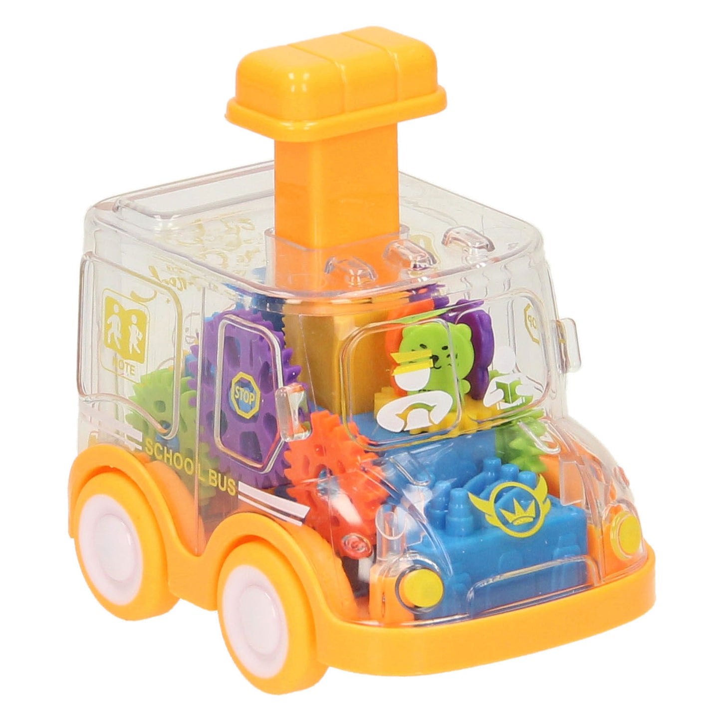 Abi Press en go tandwielen auto