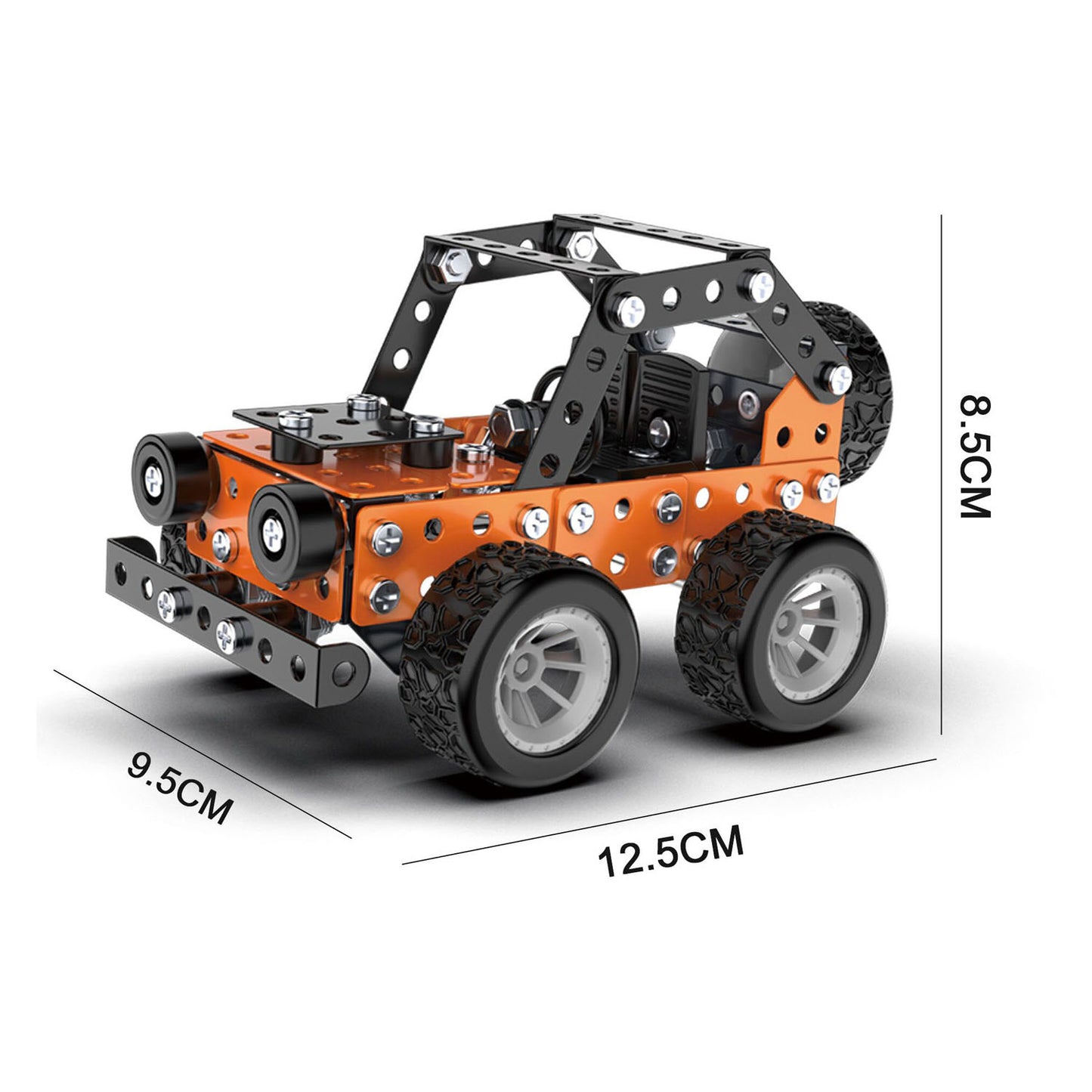 Lobbes Speelgoed BV Metalen bouwpakket terreinbuggy, 164dlg.