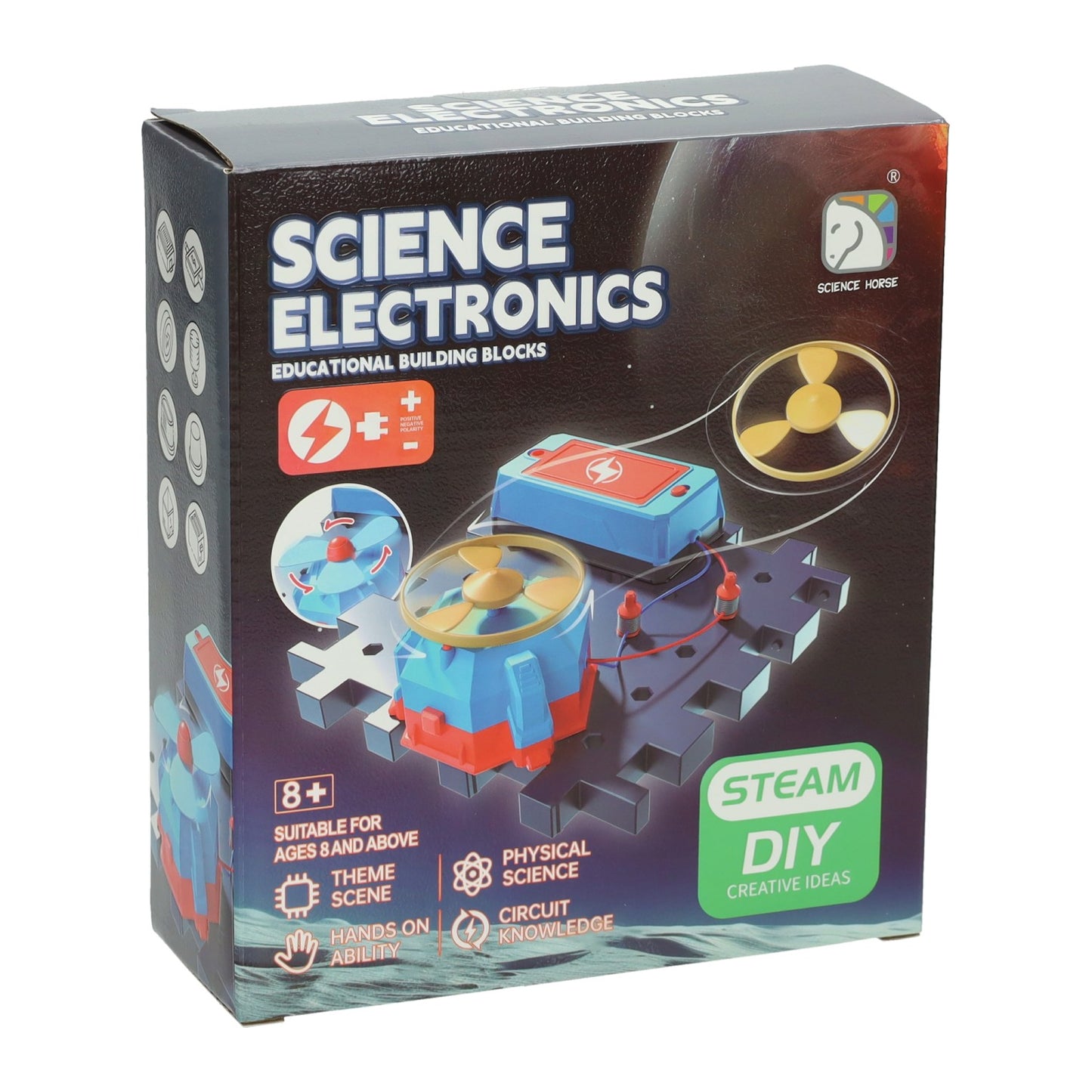 Lobbes Science electronics elektro bouwset ventilator