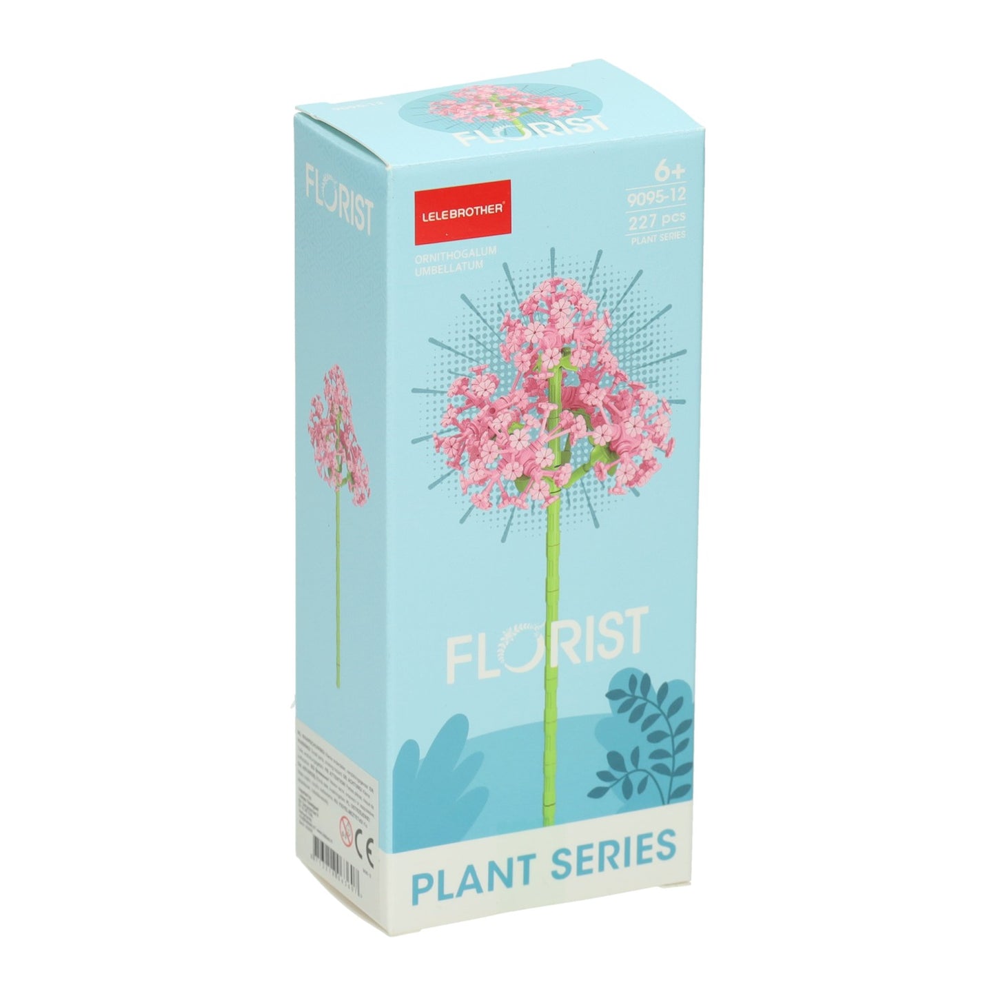 Lobbes Bloemen bouwset roze - 227dlg.