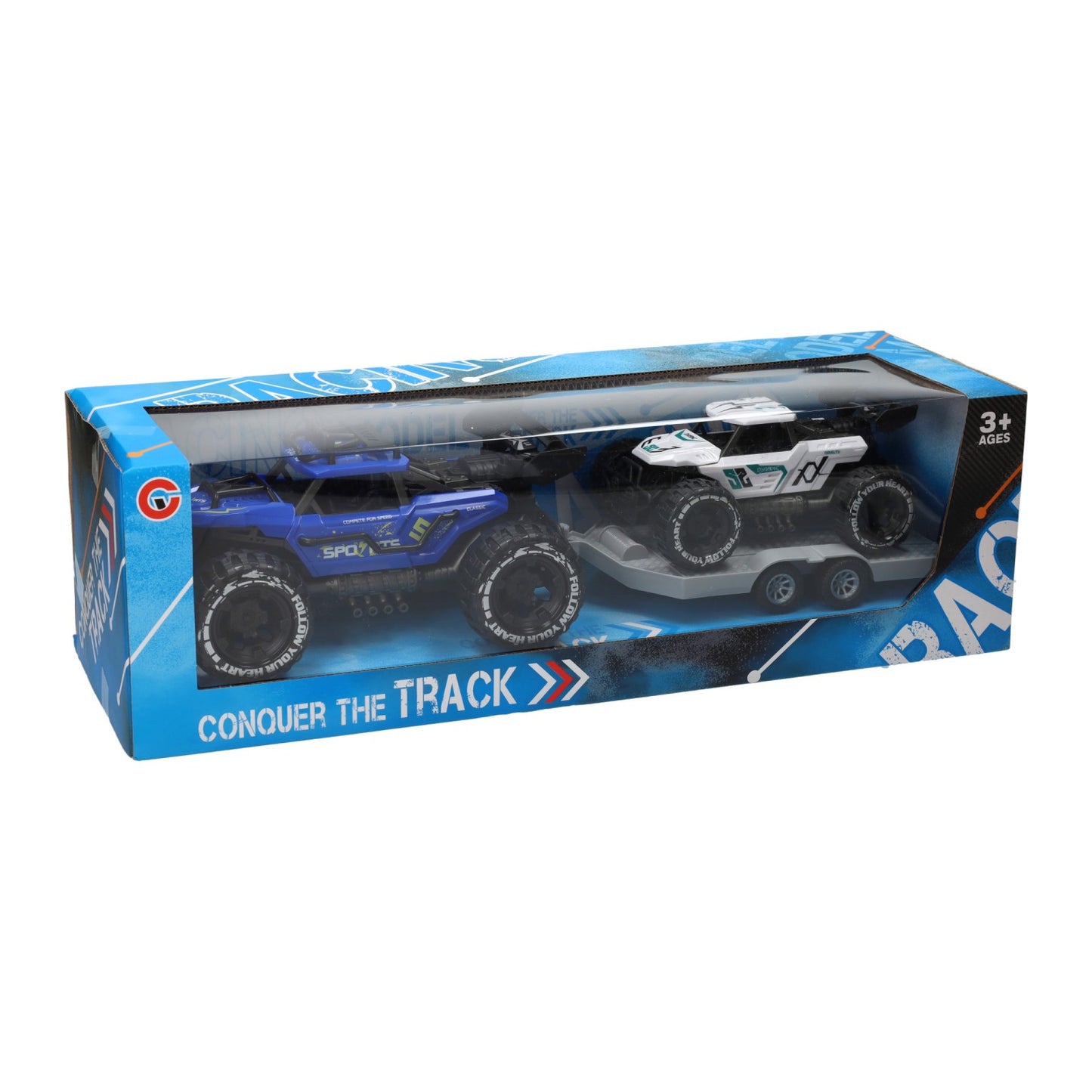 Lobbes Speelgoed BV Set frictieauto's - 3dlg.