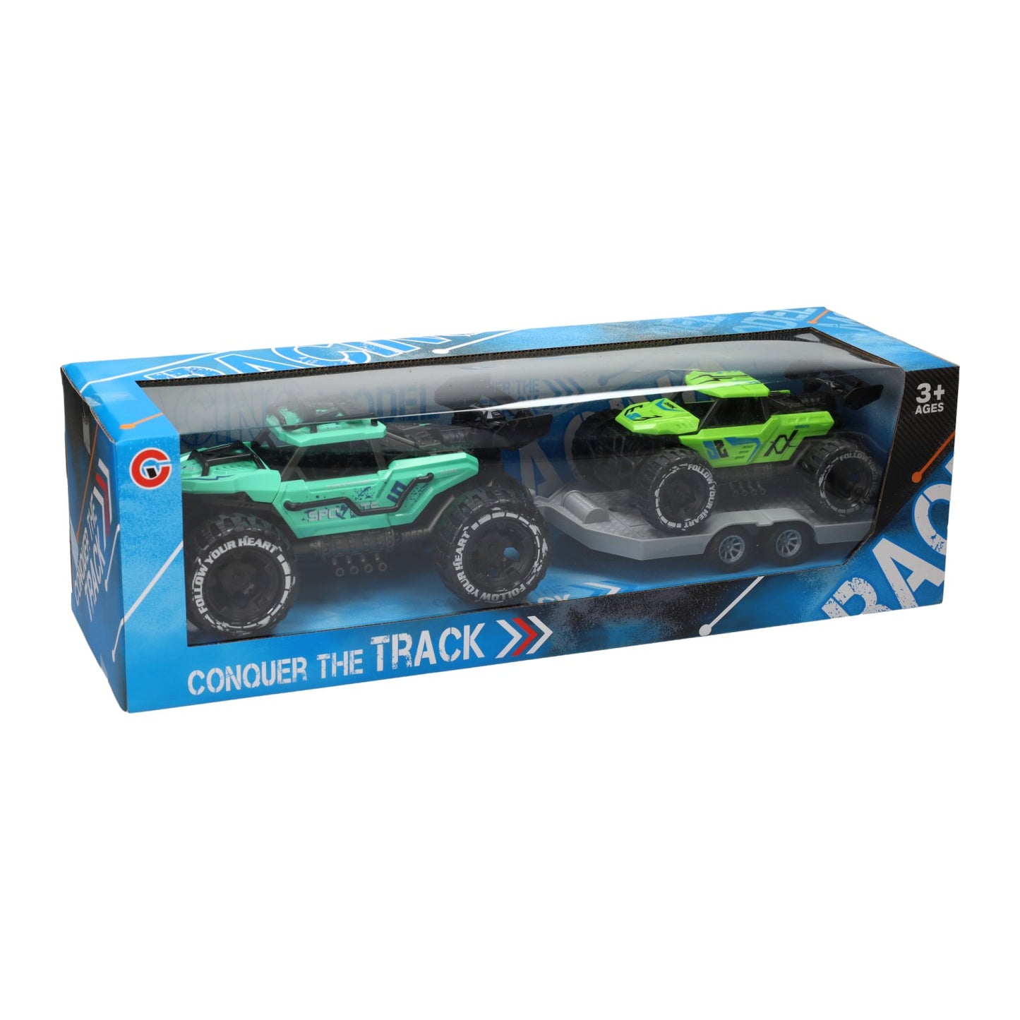 Lobbes Speelgoed BV Set frictieauto's - 3dlg.