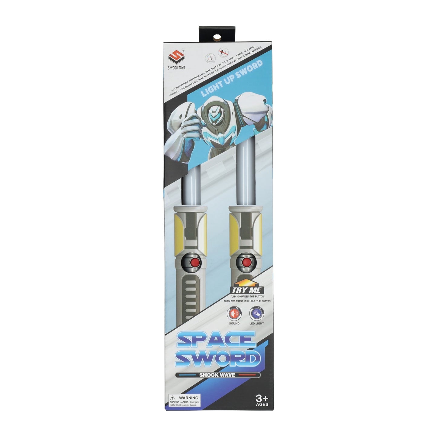 Albatros Hengelsport Space sword met licht en geluid - 2st.