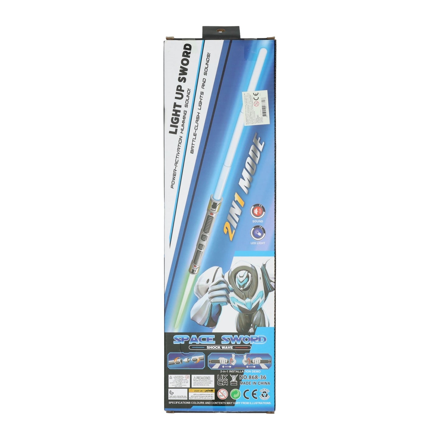 Albatros Hengelsport Space sword met licht en geluid - 2st.