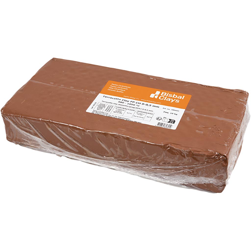 Creativ Company Https: www.cchobby.nl rode-klei-met-chamotte-10-kg-1-doos-789665