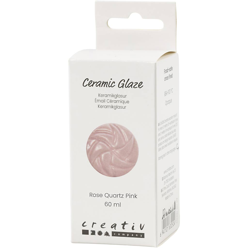 Creativ Company Https: www.cchobby.nl keramiek-glazuur-984-1101-c-dekkend-rose-60-ml-1-doosje