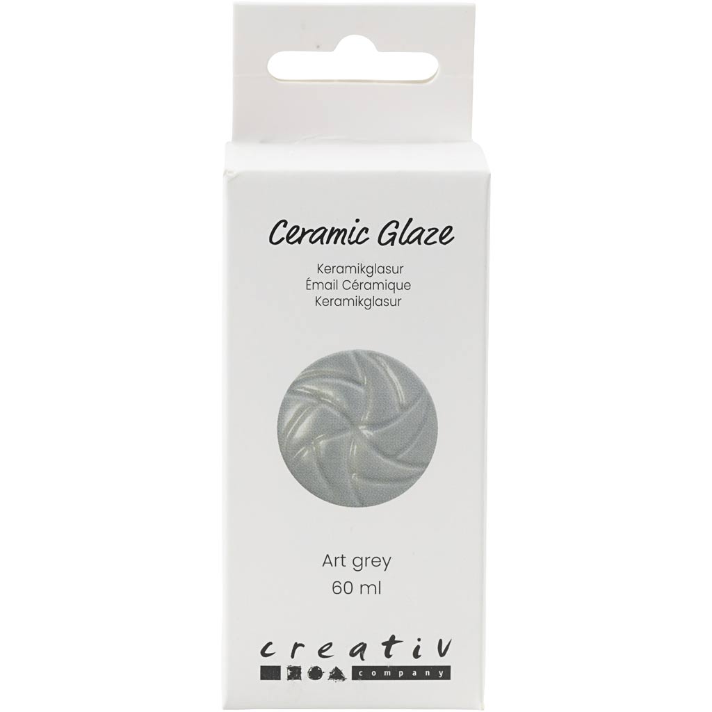 Creativ Company Https: www.cchobby.nl keramiek-glazuur-984-1101-c-dekkend-art-grey-60-ml-1-doosje