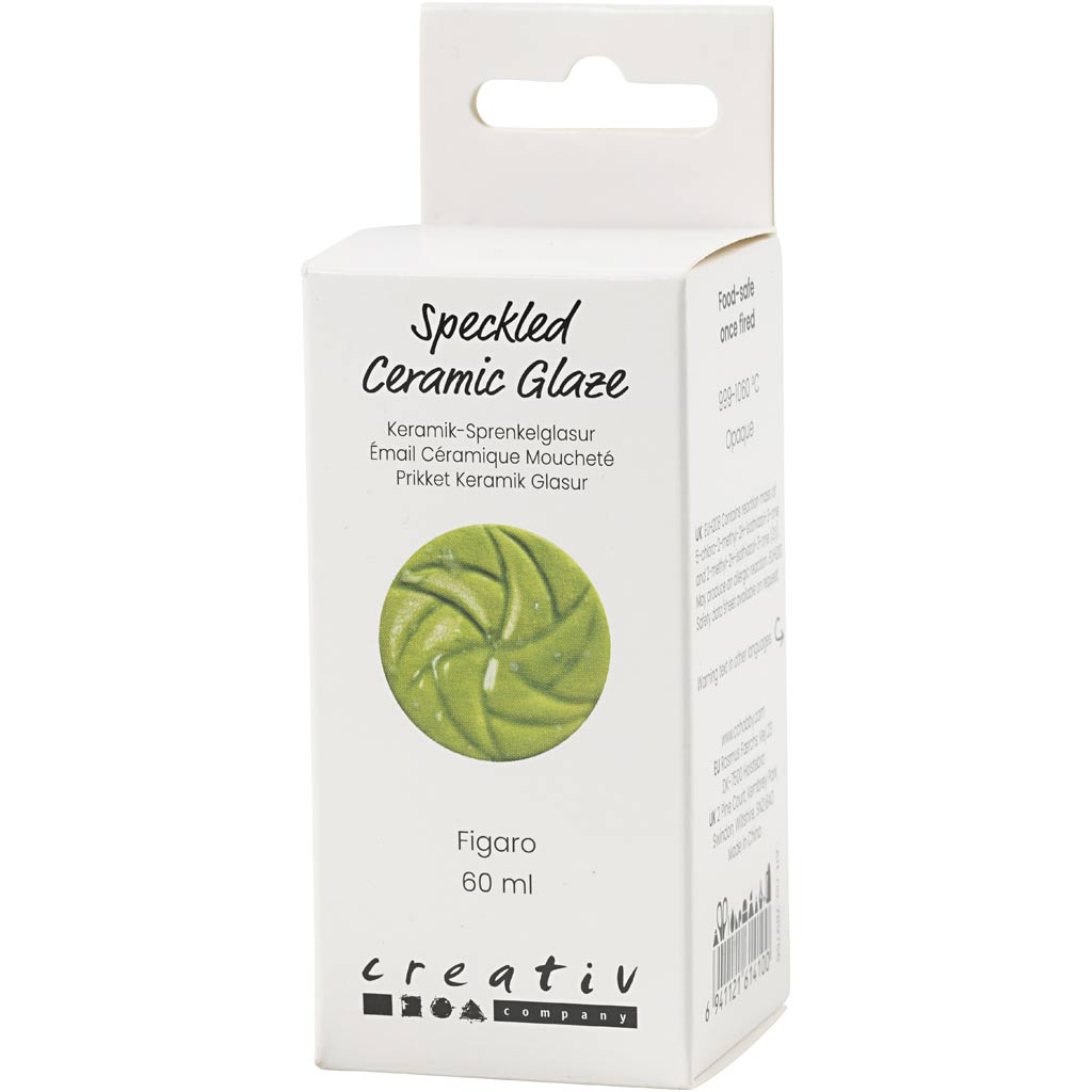 Creativ Company Https: www.cchobby.nl gespikkeld-keramiekglazuur-999-1060-c-dekkend-figaro-60-ml-1-doosje