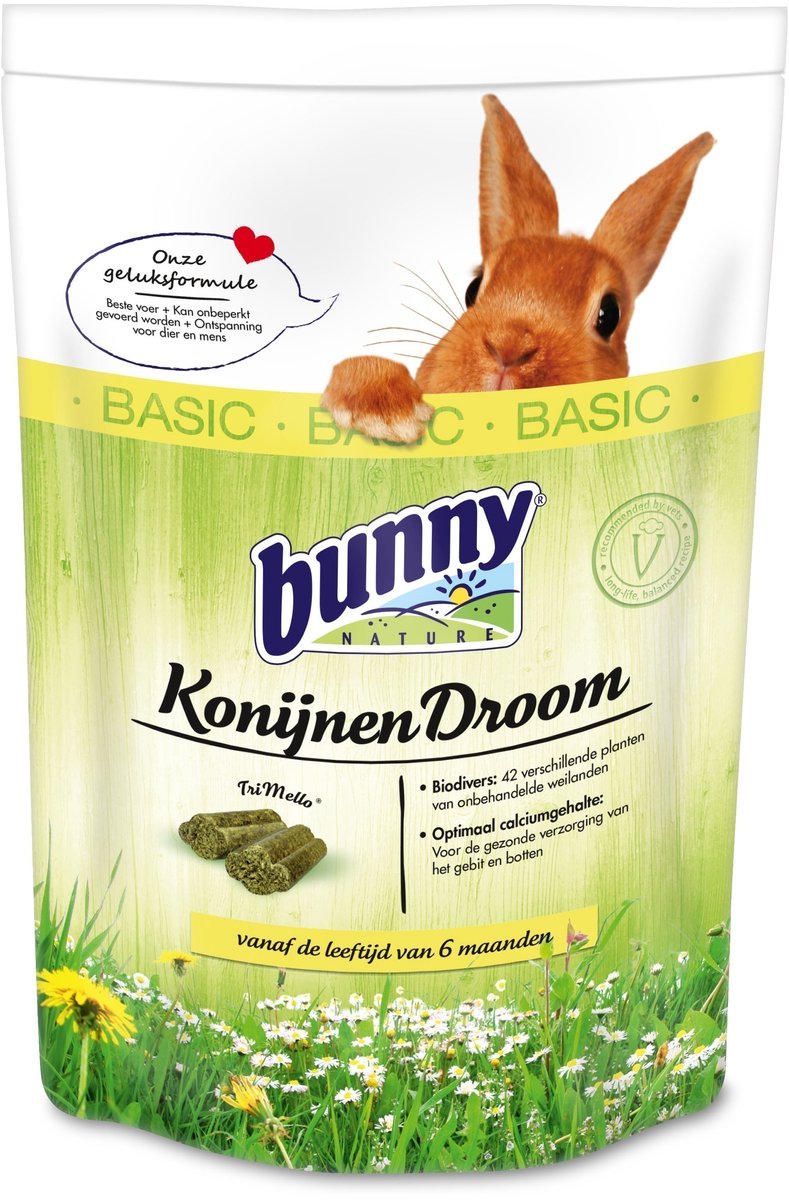Bunny Nature konijnendroom basic 1,5 kg