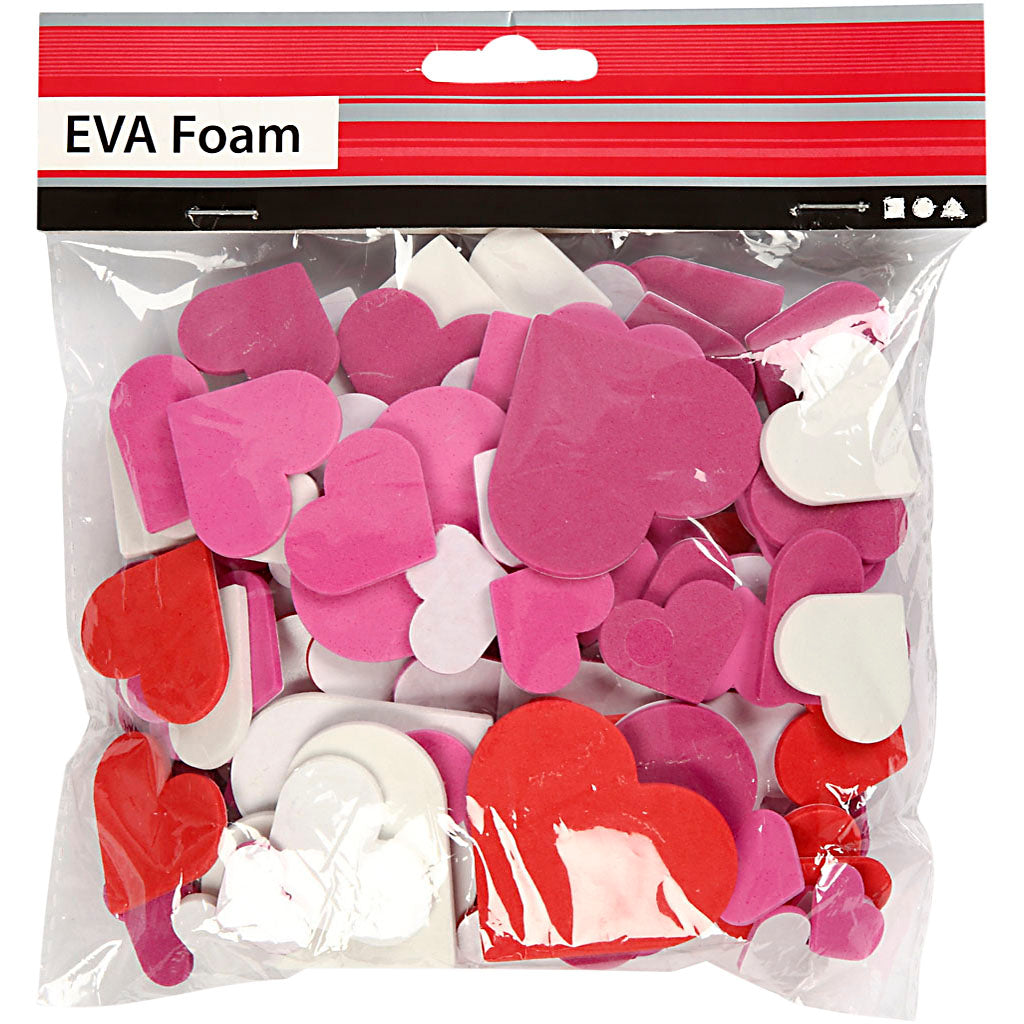 Creativ Company Https: www.cchobby.nl foam-vormen-afm-20-50-mm-dikte-2-mm-hart-diverse-kleuren-200-stuk-1-doos