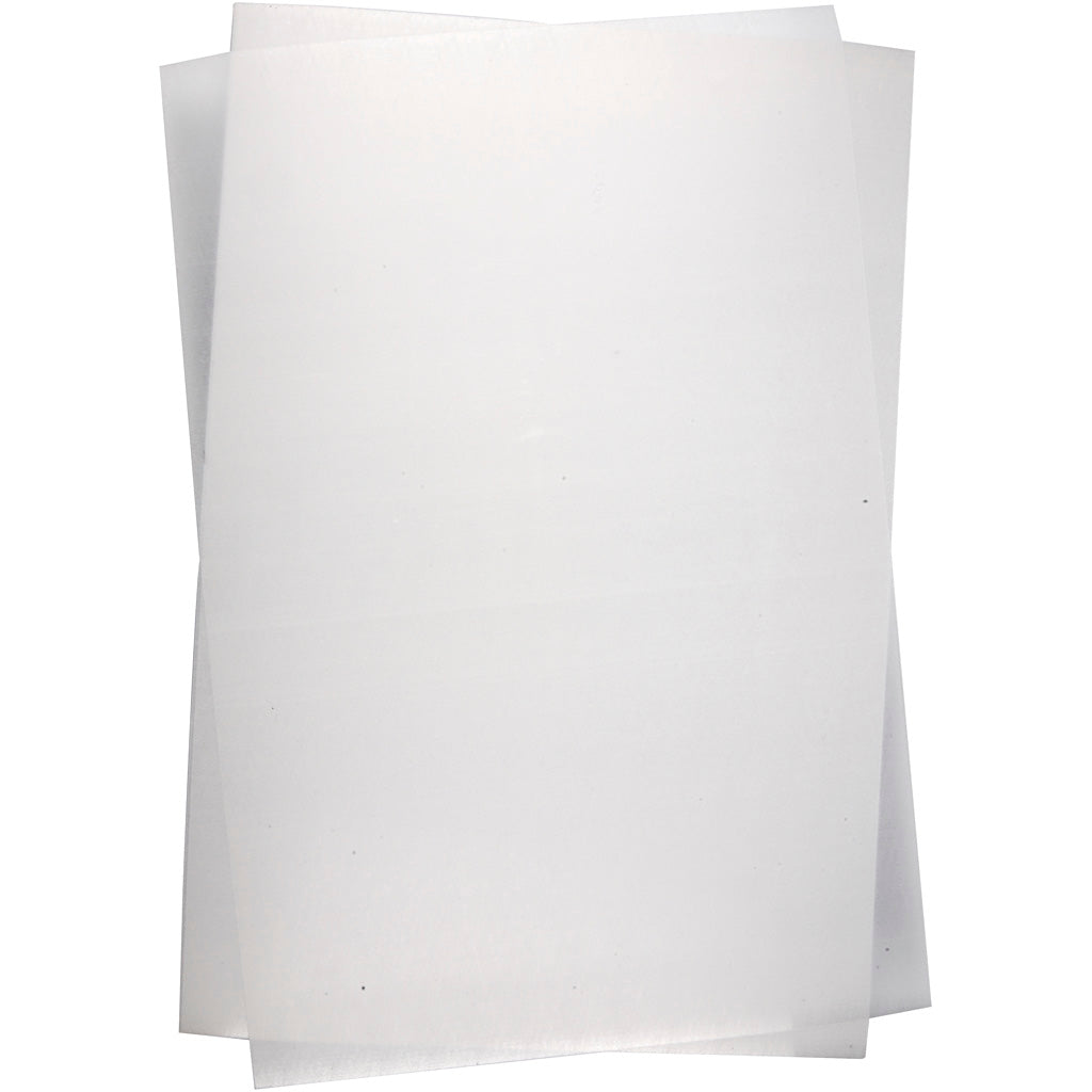 Creativ Company Https: www.cchobby.nl vellen-krimpfolie-vel-20x30-cm-dikte-0-3-mm-mat-transparant-10-vel-1-doos