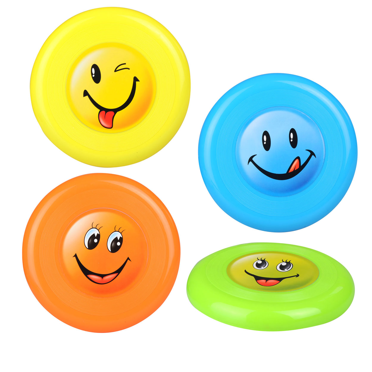 Lobbes Frisbee met lachgezicht