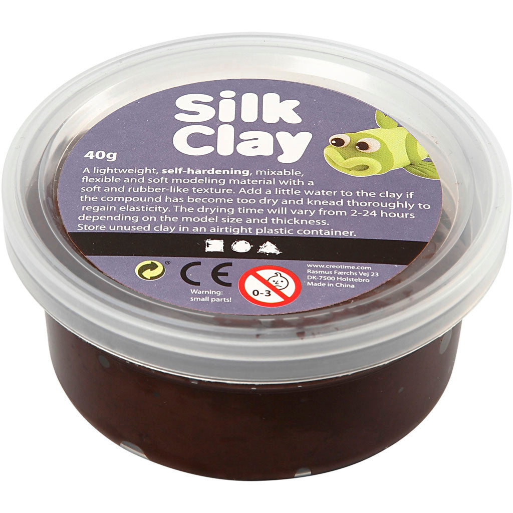 Silk Clay Https: www.cchobby.nl silk-clayr-bruin-40-gr-1-doosje