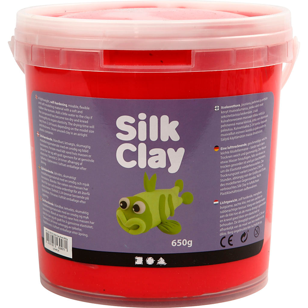 Silk Clay Https: www.cchobby.nl silk-clayr-rood-650-gr-1-emmer