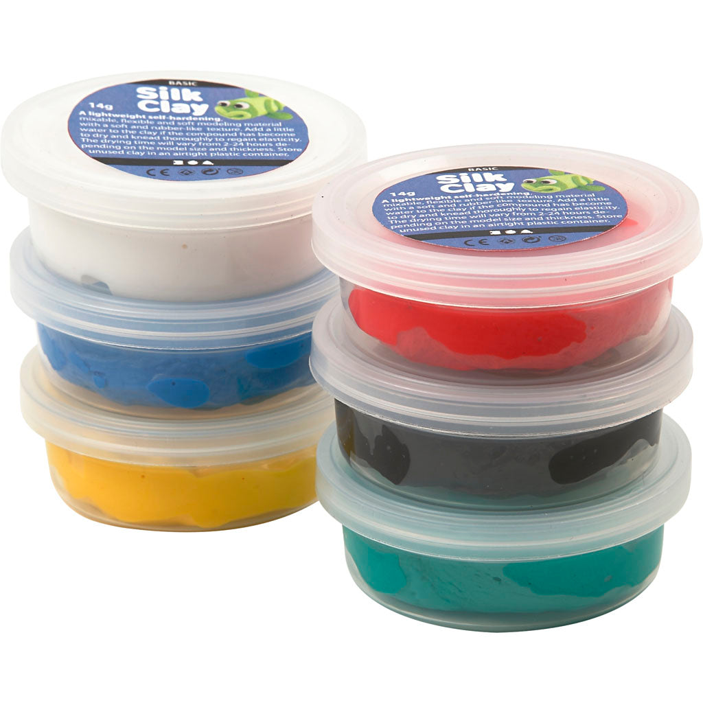 Silk Clay Https: www.cchobby.nl silk-clayr-standaardkleuren-6x14-gr-1-doos