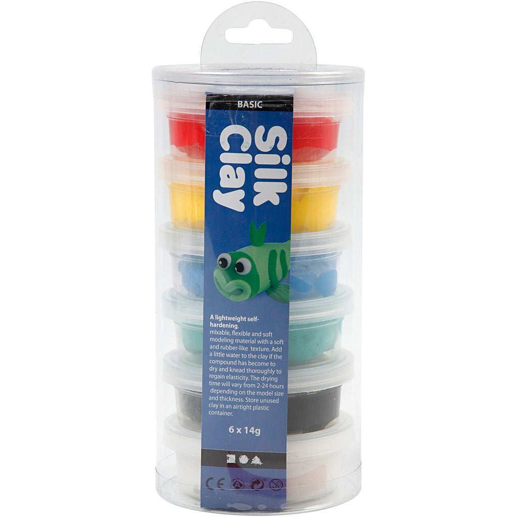Silk Clay Https: www.cchobby.nl silk-clayr-standaardkleuren-6x14-gr-1-doos