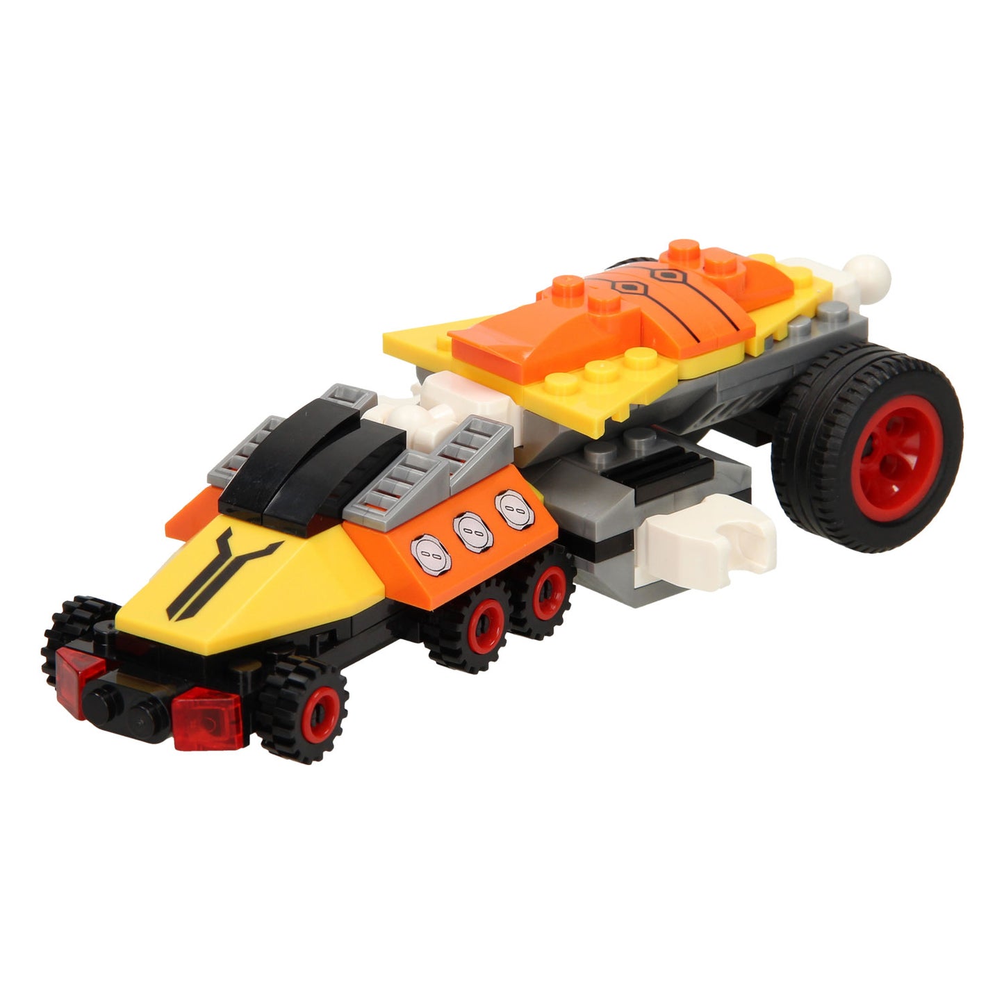 Lobbes Bouwset titan heroes - space explorer oranje - 96dlg.