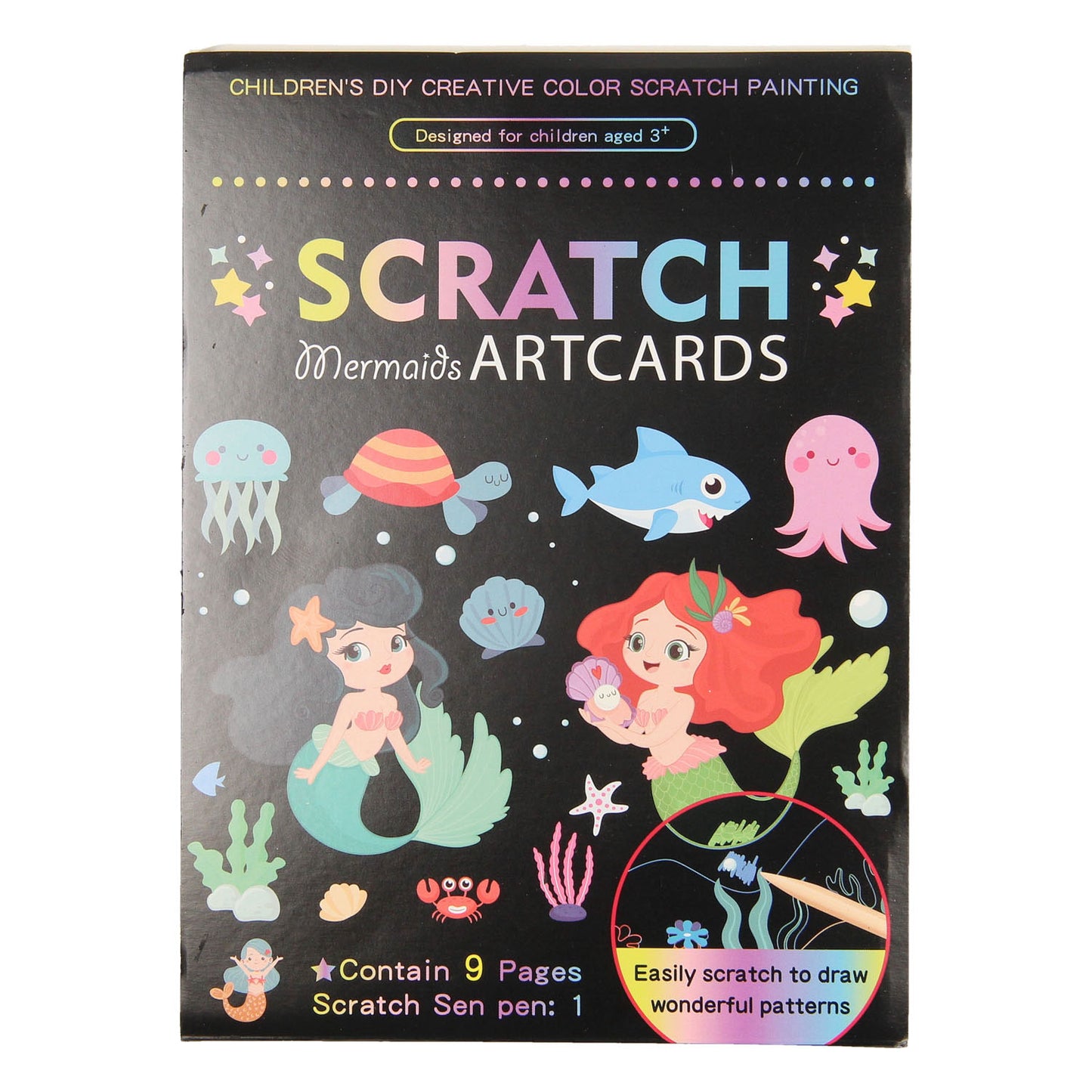 Lobbes Scratch kaarten onderwaterwereld