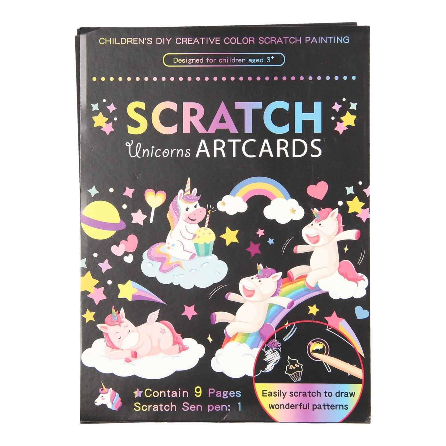 Lobbes Scratch kaarten eenhoorn