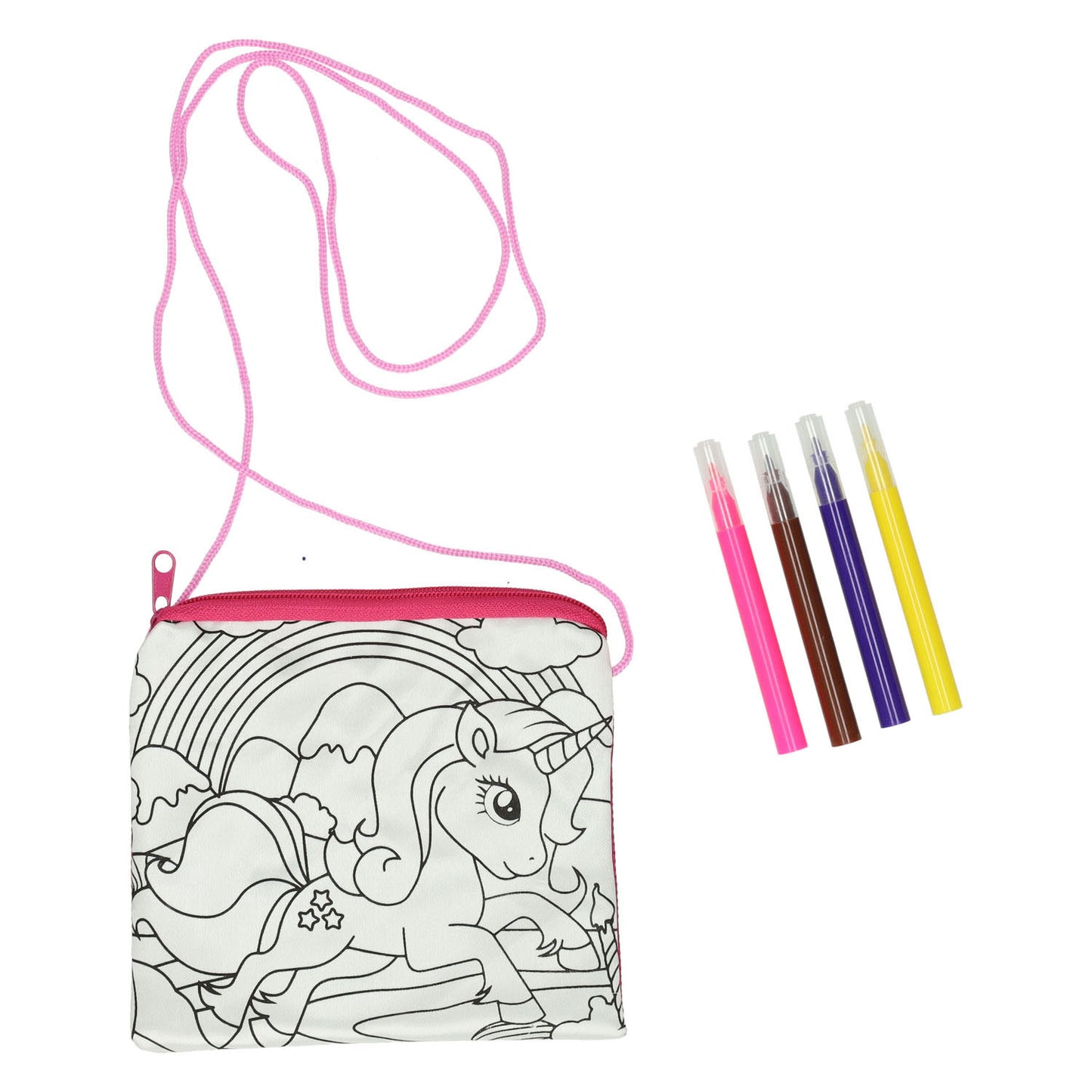 DIY Eenhoorntasje Inkleuren