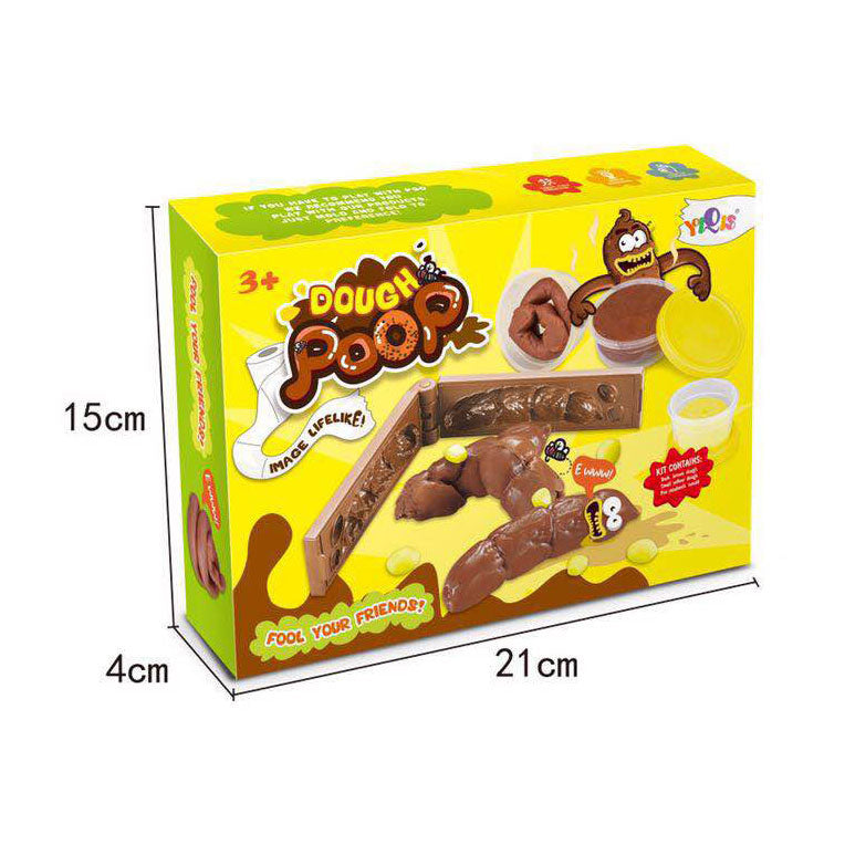 Lobbes Speelgoed BV Lobbes klei speelset drollendoos - grappige klei voor kinderen.